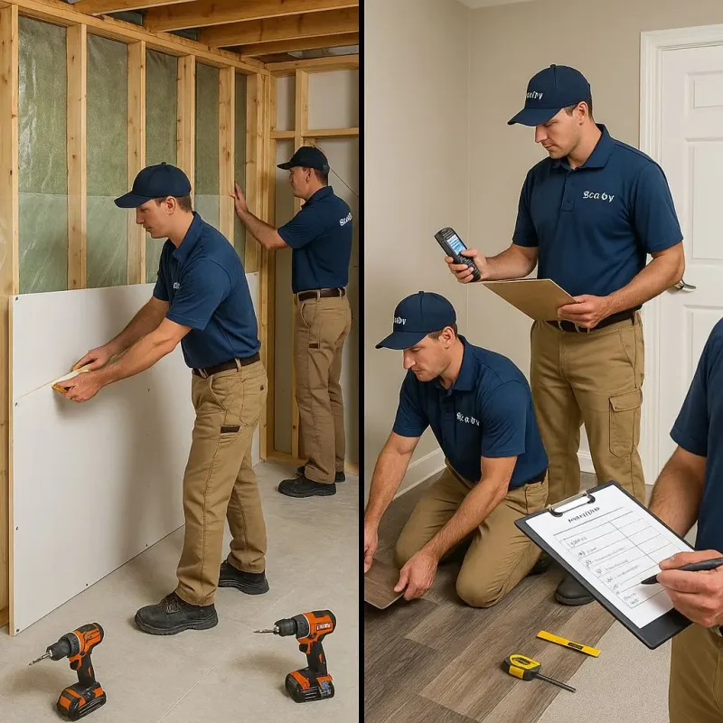 Repairs and Reconstruction process in South Henderson, NC